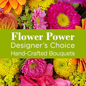 Flower Power Multi-Colored Designer's Choice Hand Crafted Arrangement