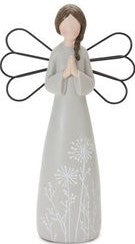 ANGEL (2 ASST) 7.75”H RESIN