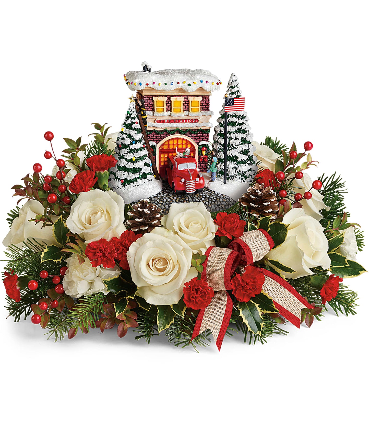 Thomas Kinkade's 2019 Hero's Holiday Bouquet