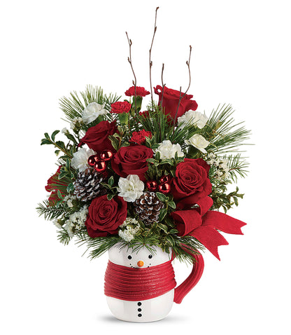 Festive Friend Mug Bouquet