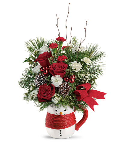 Festive Friend Mug Bouquet