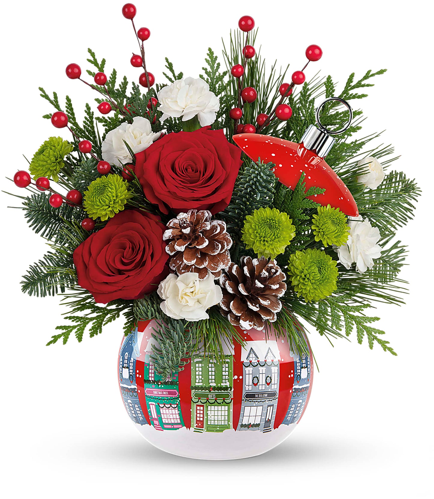 Silent Night Ornament Bouquet